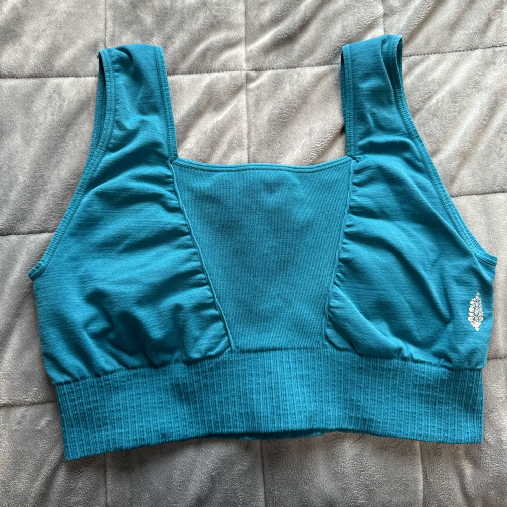 Free People Movement Good Karma Square Neck Bra